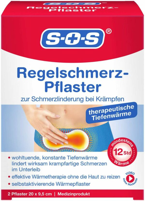 SOS Regelschmerz-Pflaster 2 Stück