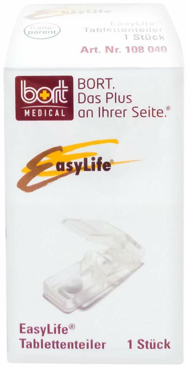 Bort Easylife Tablettenteiler Transparent 1 Stück