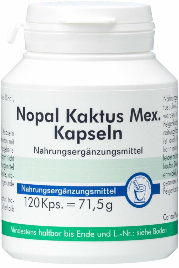 Nopal Kaktus Mex Kapseln