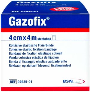 Gazofix Kohäsive Fixierbinde 4 M X 4 cm