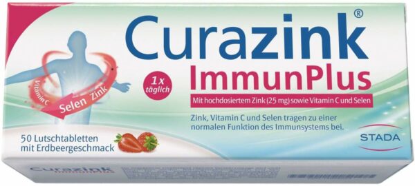 Curazink Immun Plus 50 Lutschtabletten