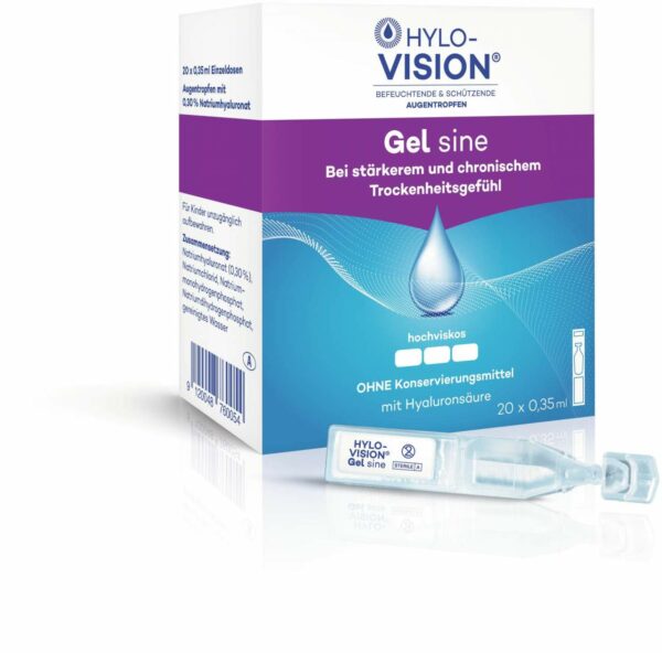 Hylo Vision Gel Sine 20 x 0