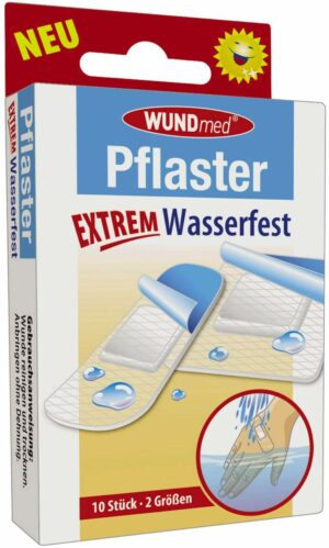 Pflaster Extrem Wasserfest 10 Stück in 2 Größen