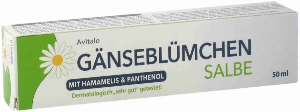 Gänseblümchen Salbe Mit Hamamelis & Panthenol 50 G