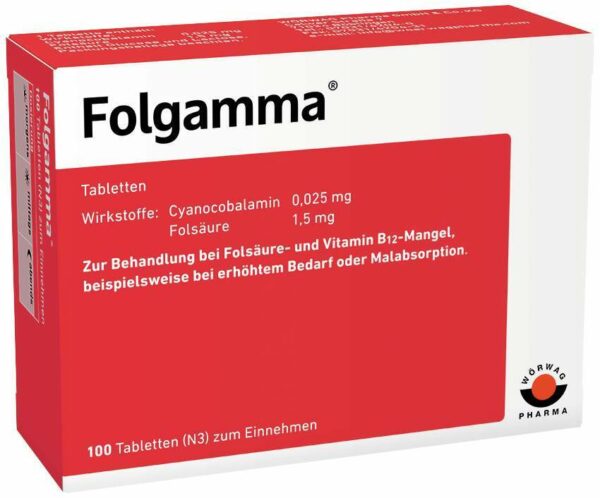 Folgamma Tabletten 100 Tabletten