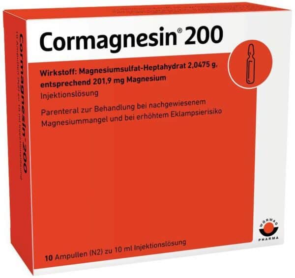 Cormagnesin 200 10 X 10 ml Ampullen