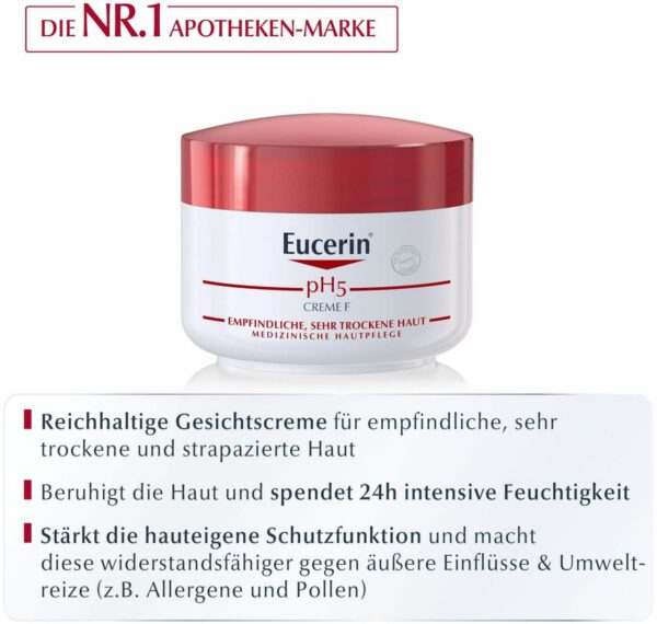 Eucerin pH5 Creme F 75 ml