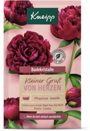 Kneipp Kleiner Gruß von Herzen 60 G Badekristalle