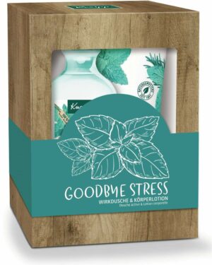 Kneipp Geschenkpackung Goodbye Stress - Wirkdusche 250 ml &...