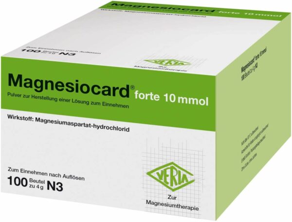 Magnesiocard Forte 10 Mmol Pulver 100 Beutel