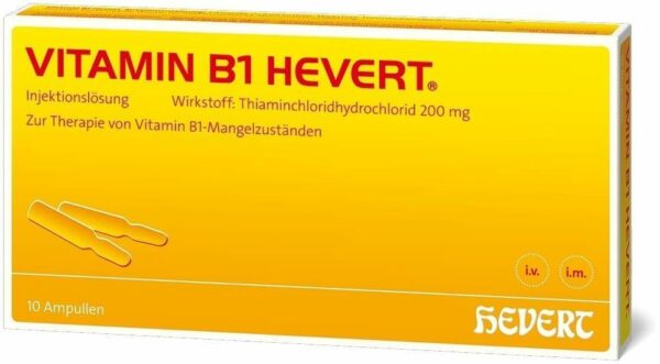 Vitamin B1 Hevert 10 Ampullen