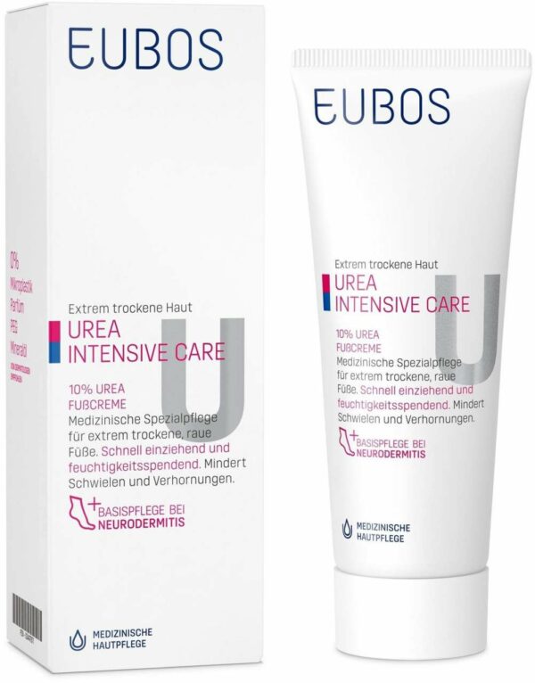 Eubos trockene Haut Urea 10 % Fußcreme 100 ml