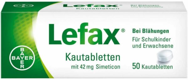 Lefax Kautabletten 50 Kautabletten