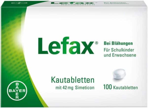 Lefax Kautabletten 100 Kautabletten