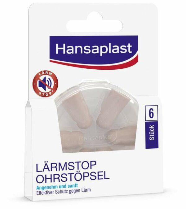 Hansaplast Lärmstop Ohrstöpsel 6 Stück