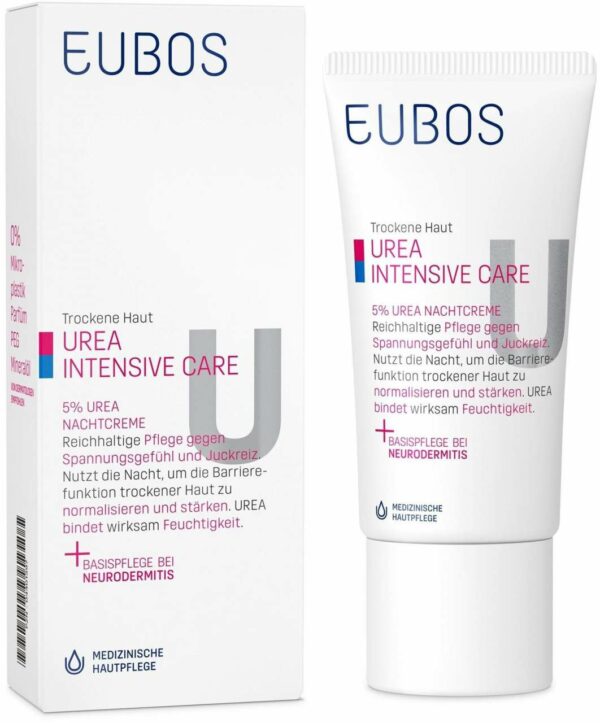 Eubos Trockene Haut 5 % Urea 50 ml Nachtcreme