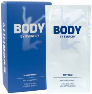 Everdry Antitranspirant Body Tücher 10 Stück