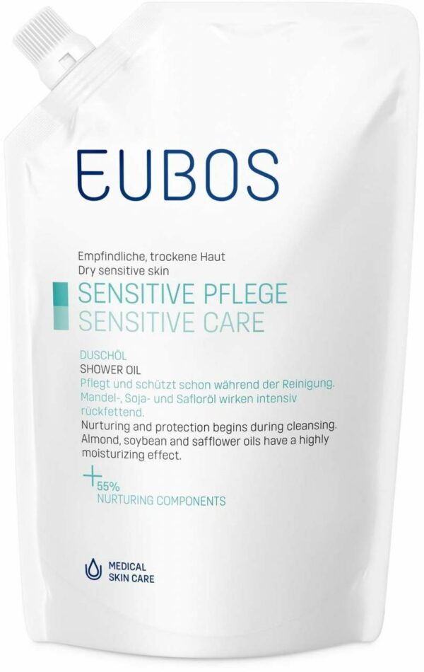 Eubos Sensitive Duschöl F Nachfüllbeutel 400 ml Öl