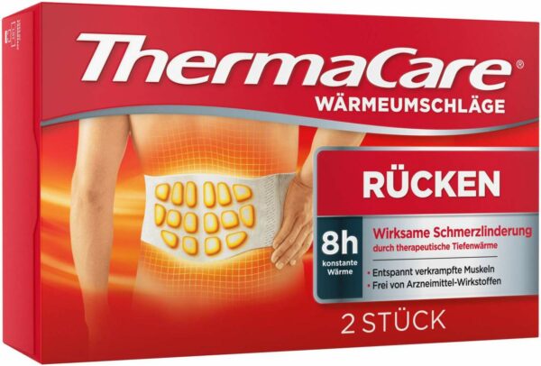 Thermacare Rückenumschläge S-XL 2 Stück