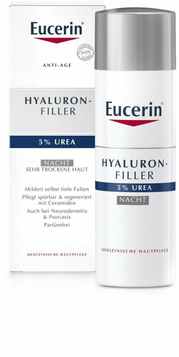 Eucerin Hyaluron Filler Urea Nachtpflege 50 ml Creme