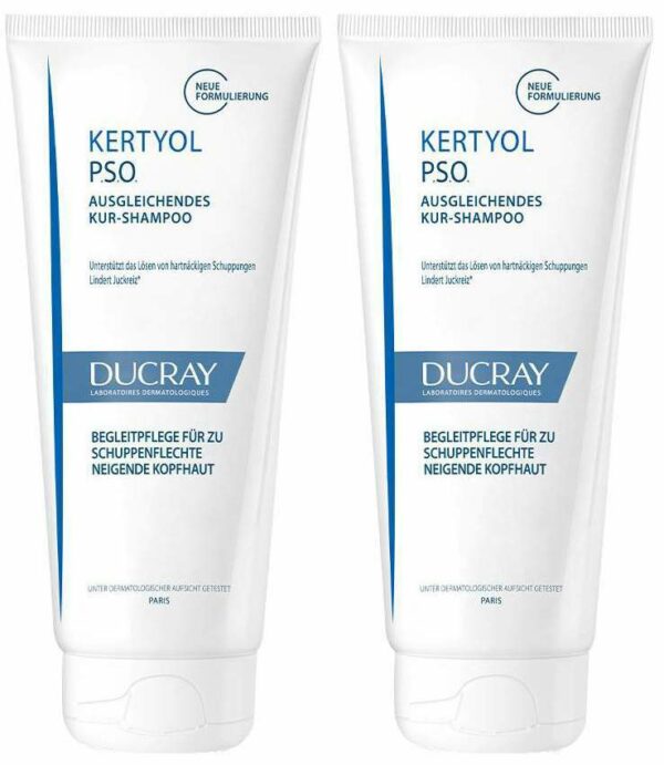 Ducray Kertyol PSO Kur Shampoo 2 x 125 ml