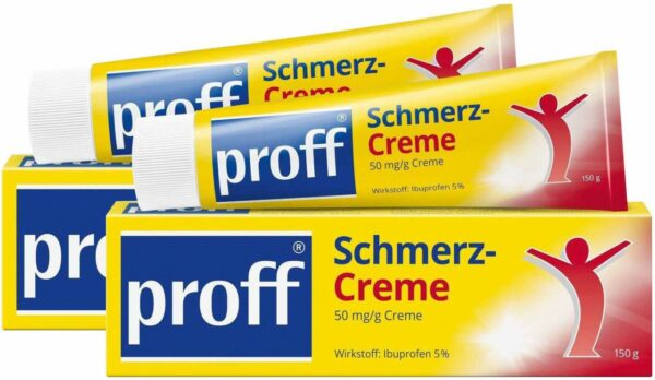 Proff Schmerzcreme 5% 2 x 150 g