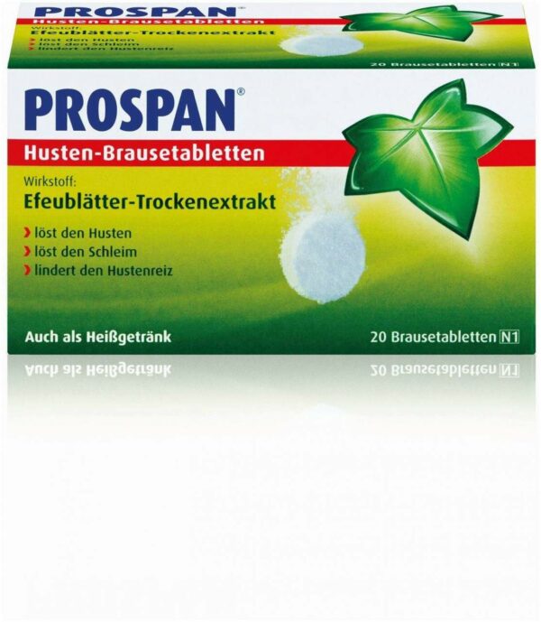 Prospan Husten Brausetabletten 20 Stück