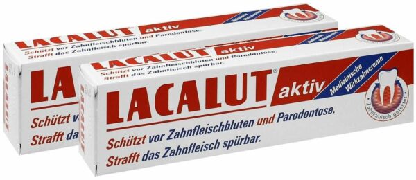 Lacalut Aktiv 2 x 100 ml Zahncreme