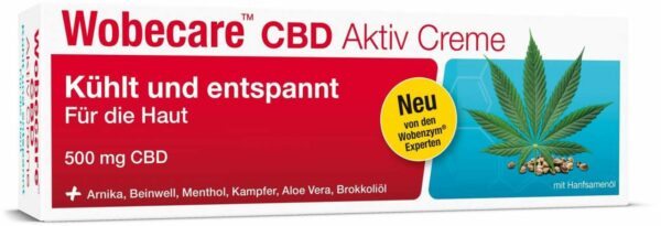 Wobecare CBD Aktiv Creme 100 ml