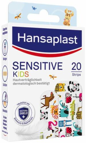 Hansaplast Kinderpflaster Sensitive 20 Strips