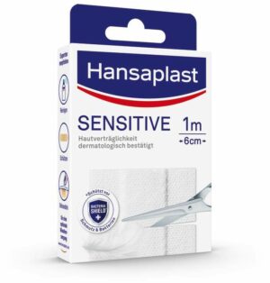 Hansaplast Sensitive 1 m x 6 cm