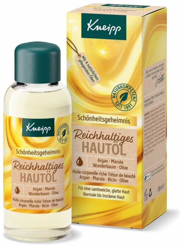 Kneipp Reichhaltiges Hautöl Schönheitsgeheimnis 100 ml