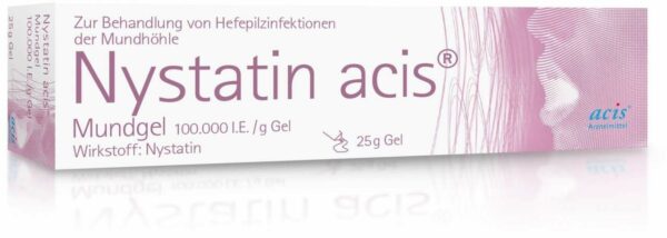 Nystatin Acis Mundgel 25 G