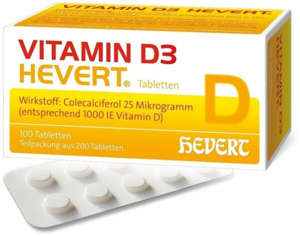 Vitamin D3 Hevert 100 Tabletten