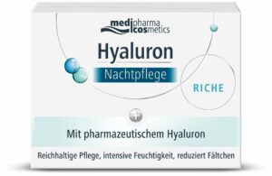 Hyaluron Nachtpflege riche Creme im Tiegel 50 ml