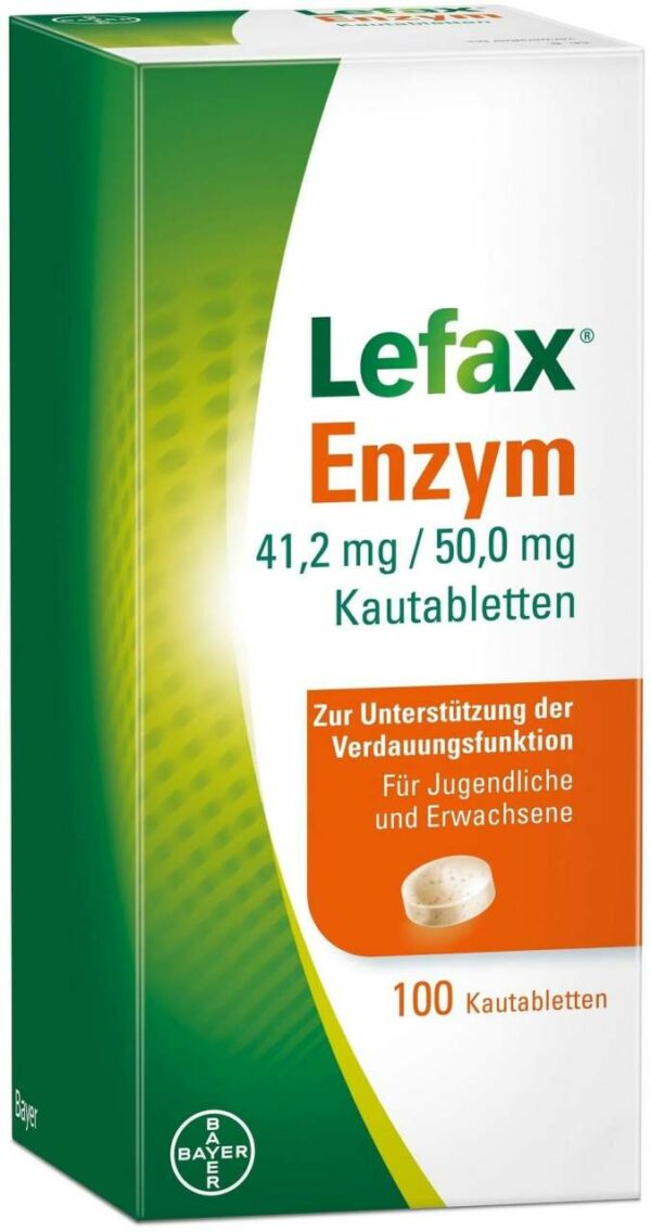 Lefax Enzym 100 Kautabletten