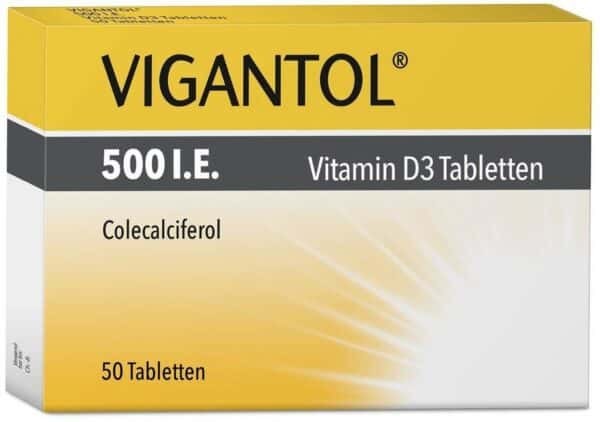 Vigantol 500 I.E. Vitamin D3 50 Tabletten