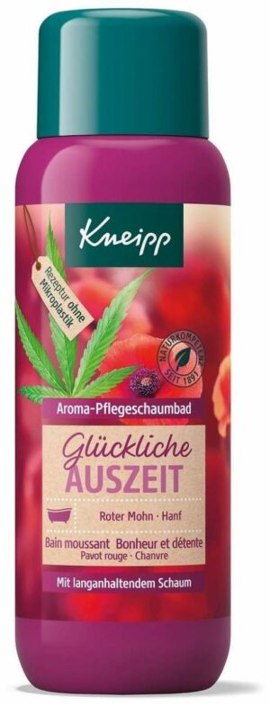 Kneipp Aroma Pflegeschaumbad Glückliche Auszeit 400 ml