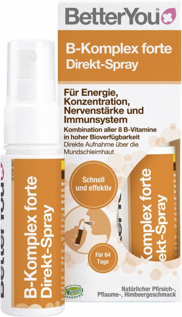 Betteryou Vitamin B-Komplex Forte Direkt-Spray 25 ml