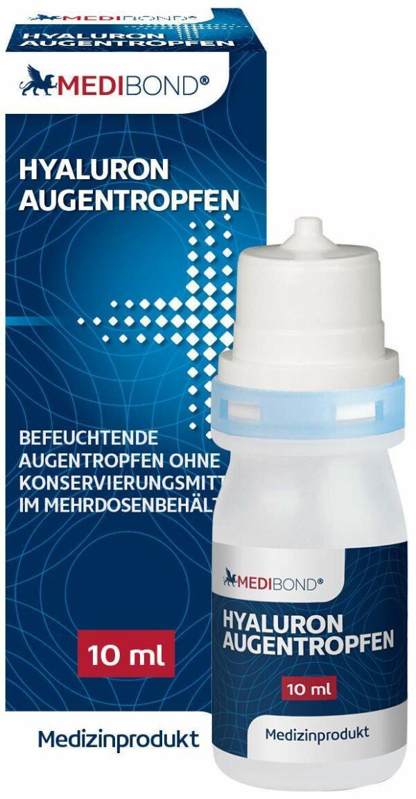 Hyaluron Medibond Augentropfen 10 ml