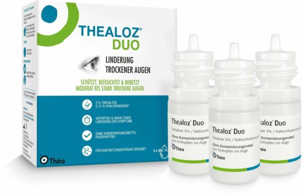 Thealoz Duo Augentropfen 3 x 10 ml