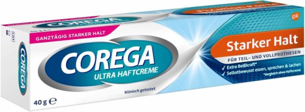 Corega Ultra Haftcreme Starker Halt 40 G