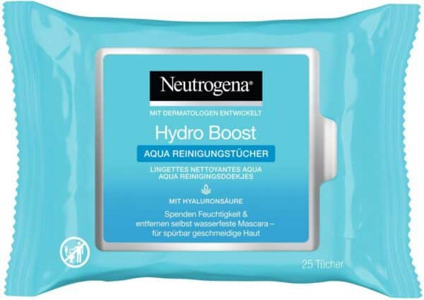 Neutrogena Hydro Boost Aqua Reinigungstücher 25 Stück