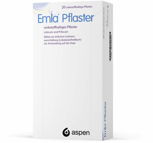 Emla Pflaster 20  Pflaster