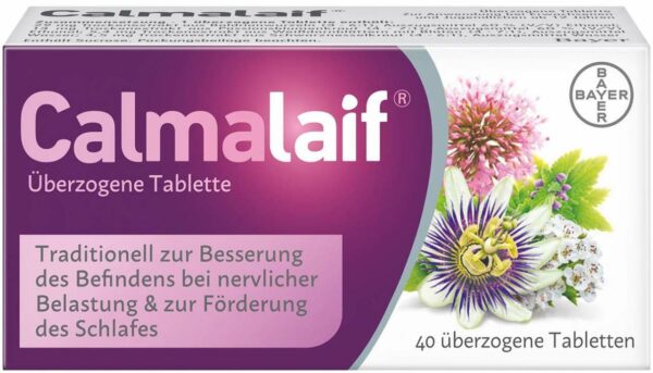 Calmalaif überzogene Tabletten 40 Stück