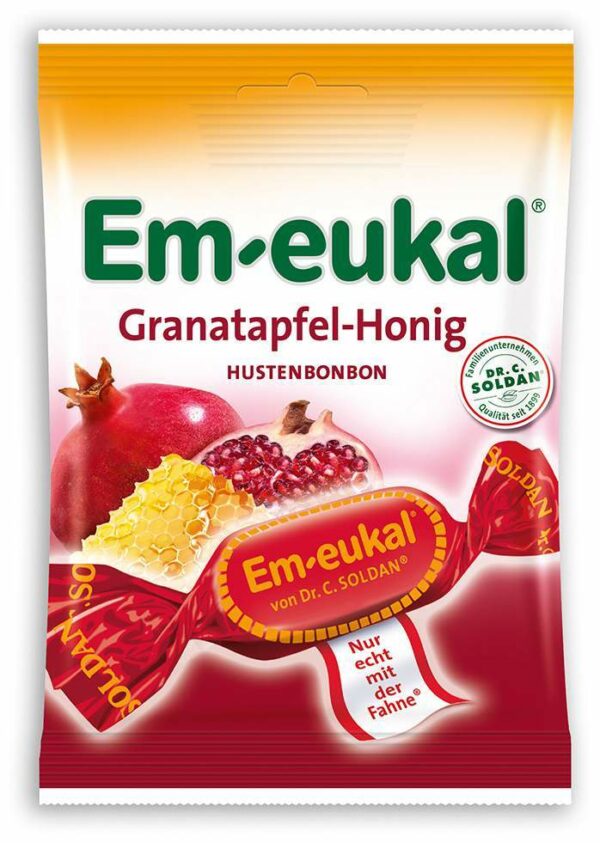 Em Eukal Granatapfel-Honig Bonbons 75 G