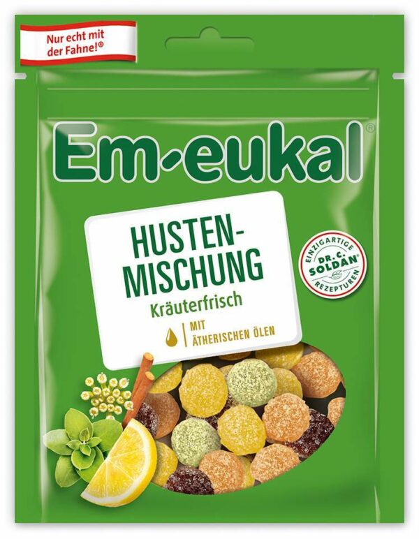 Em Eukal Gummidrops Hustenmischung Kräuterfrische 90 G