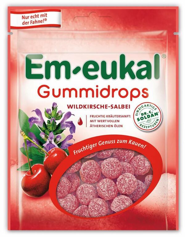 Em Eukal Gummidrops Wildkirsche-Salbei 90 G