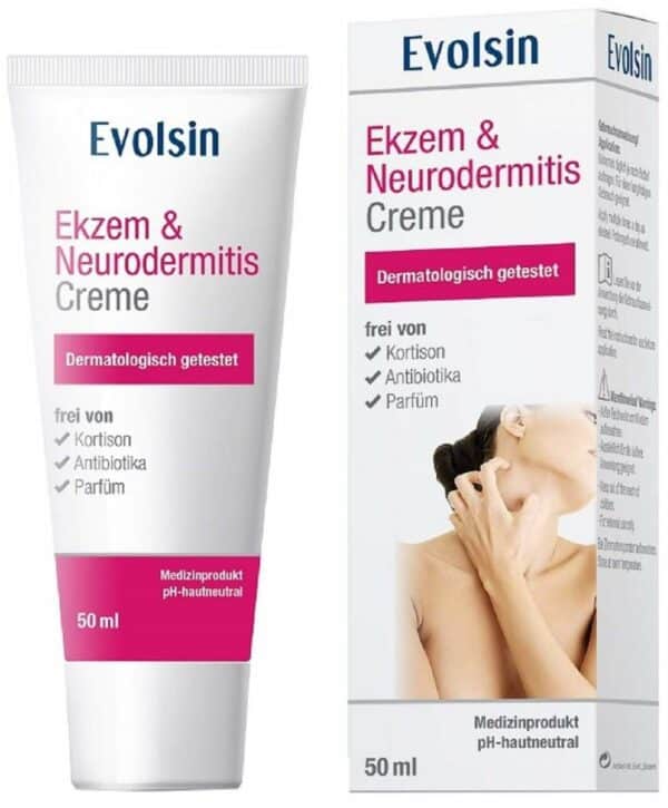 Evolsin Ekzem & Neurodermitis Creme 50 ml