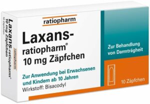 Laxans-ratiopharm 10mg Zäpfchen